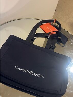 Canyon Ranch Men’s Black Logo Tote Bag